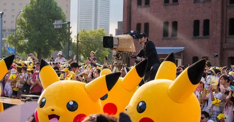 A Yokohama les Pikachu sont de véritables stars !