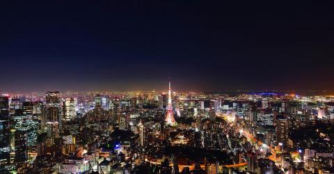 Tokyo tower nuit
