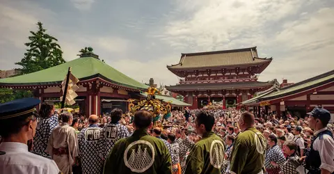 Sanja Matsuri en Tokio