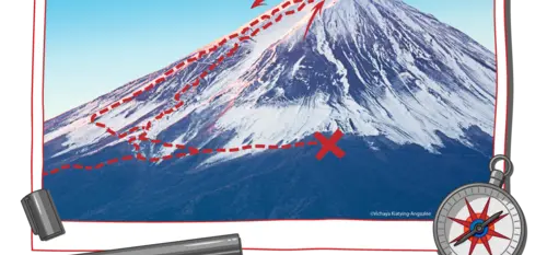 LP_Expédition au mont Fuji_itinéraire