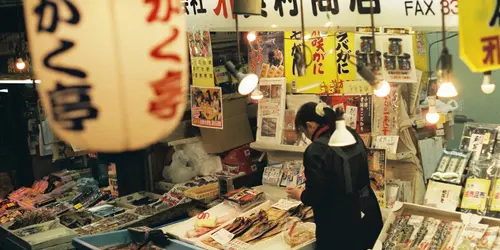 Marché aux poissons de Hokkaido