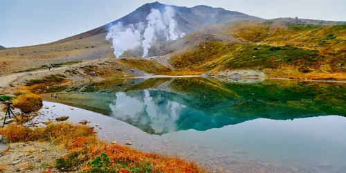 Volcan Asahidake et le lac Sugatami, Hokkaido