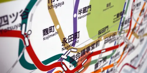 Tokyo Subway Map