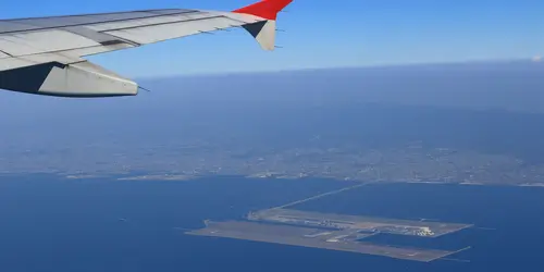 L'aéroport du Kansai à l'approche !