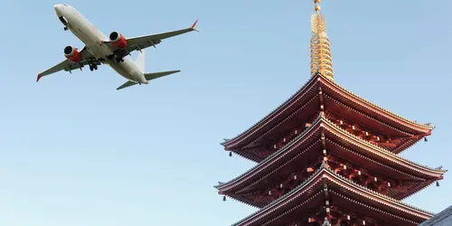 Arrivée au Japon
