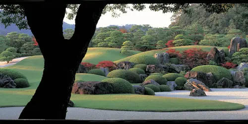 Adachi Museum of Art and its garden, considered by the specialized press as "the most beautiful in Japan"