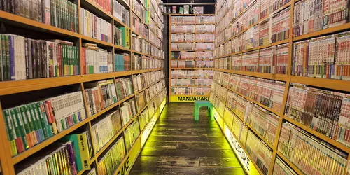 Librairie de manga à Tokyo