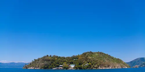 Biwa lake - Chikubushima from the boat