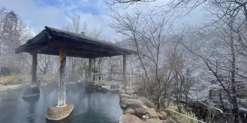 Open-air bath, Kyushu