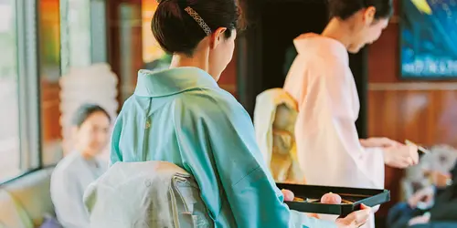 Tea ceremony, Twilight Express Mizukaze