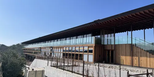 Zenbo Seinei, Zen Wellness Center designed by Shigeru Ban